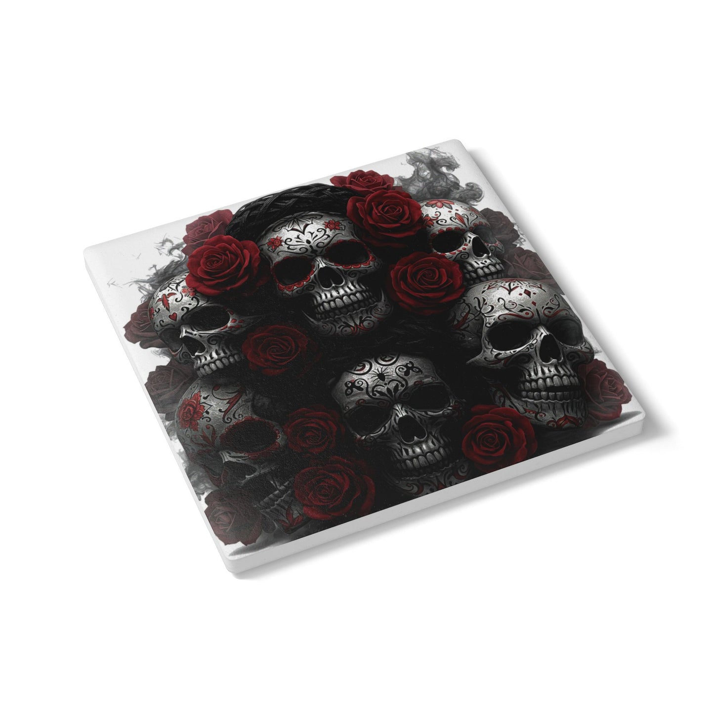LaCatrina Edge: Bold Ceramic Coaster