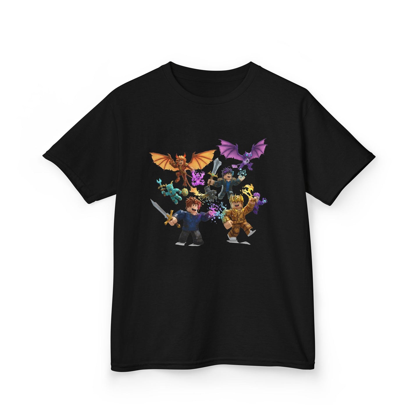 Pixel Pals Adventure - Kids' Trendy Voxel Tee