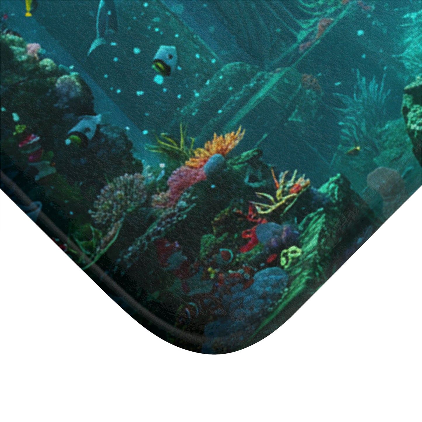 Atlantis Escape Bath Mat - Step into a Lost World