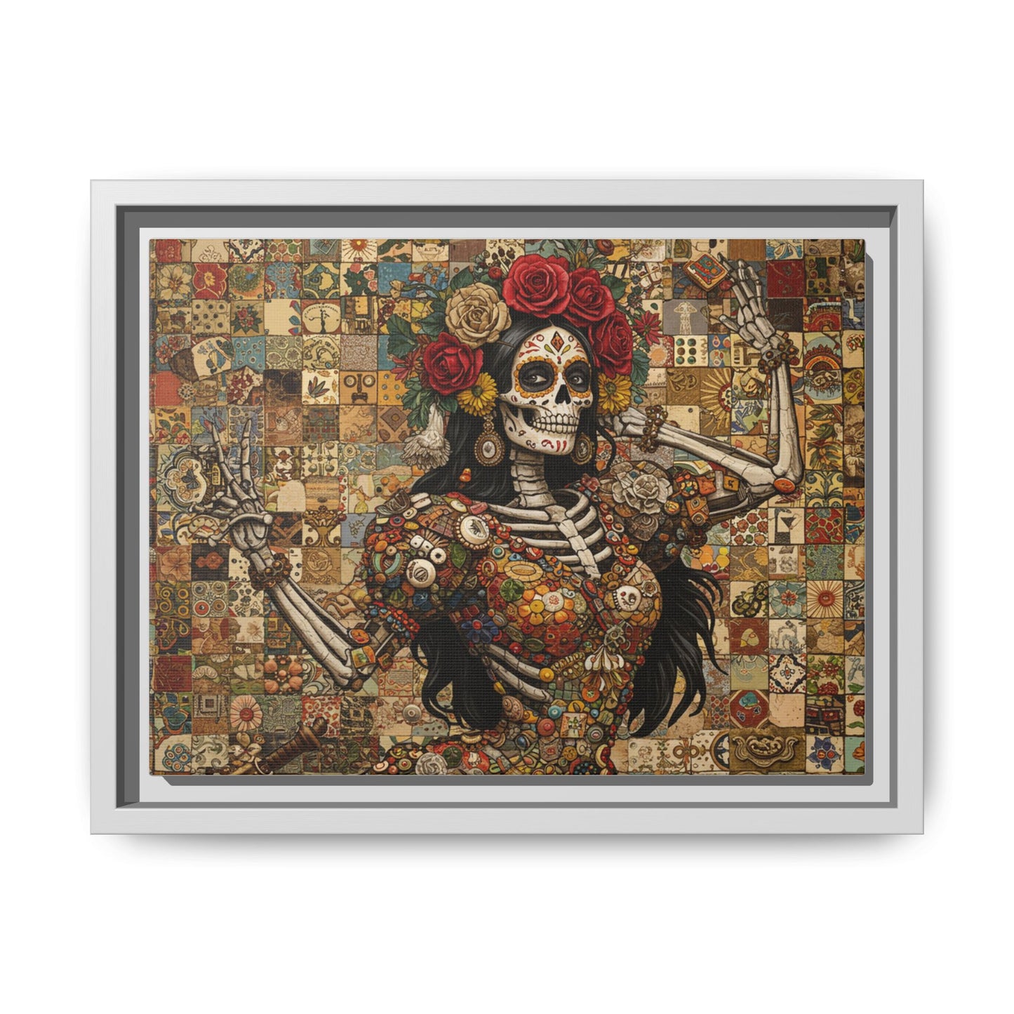 LaCatrina Elegance: Professional Matte Canvas Art #8