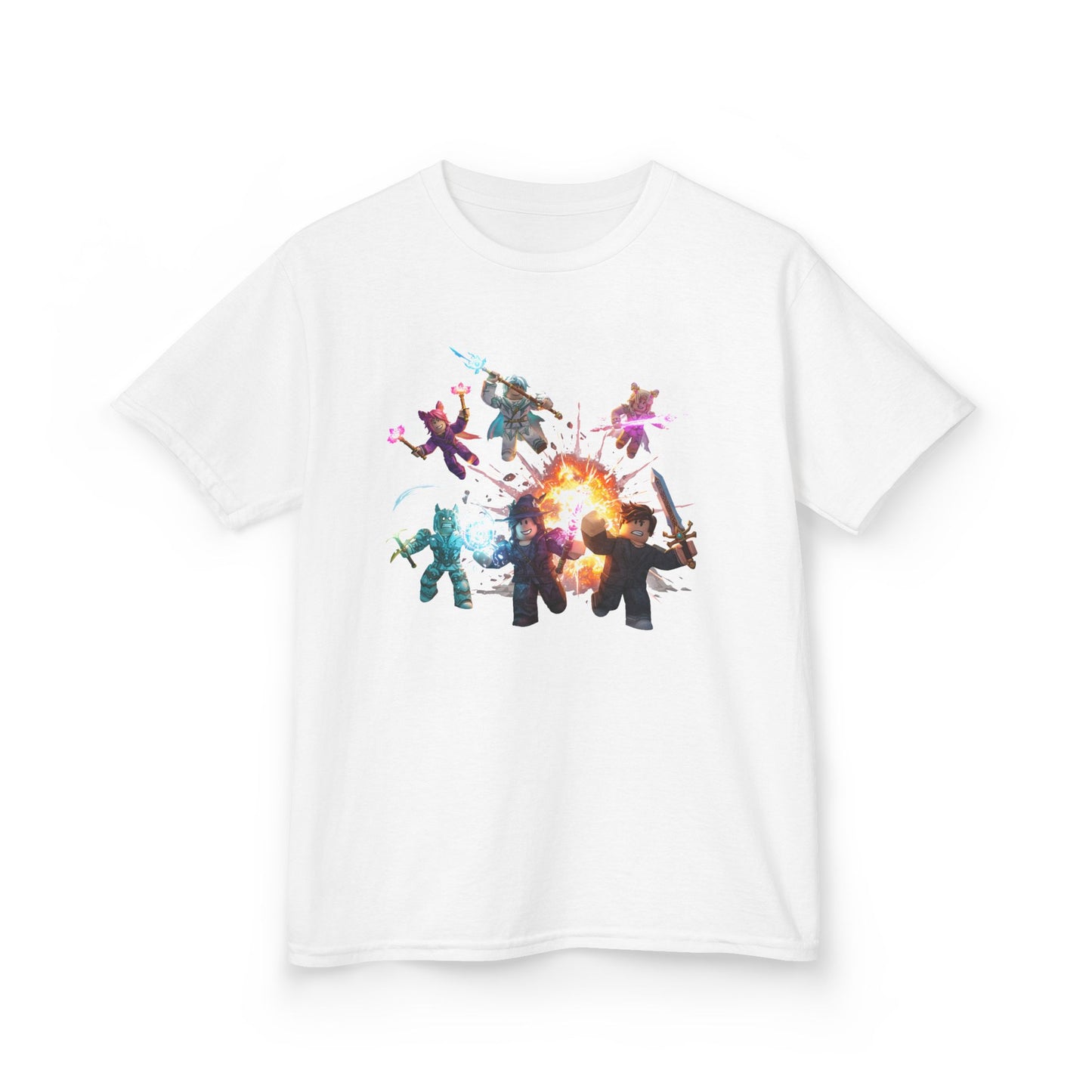 Pixel Pals Adventure - Kids Trendy Voxel Tee