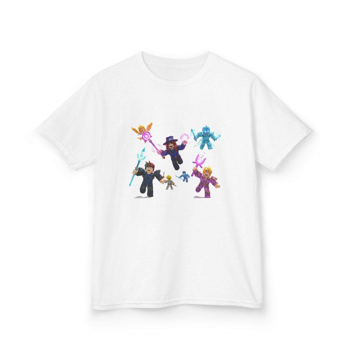 Pixel Pals Playground - Kids' Trendy Voxel Tee