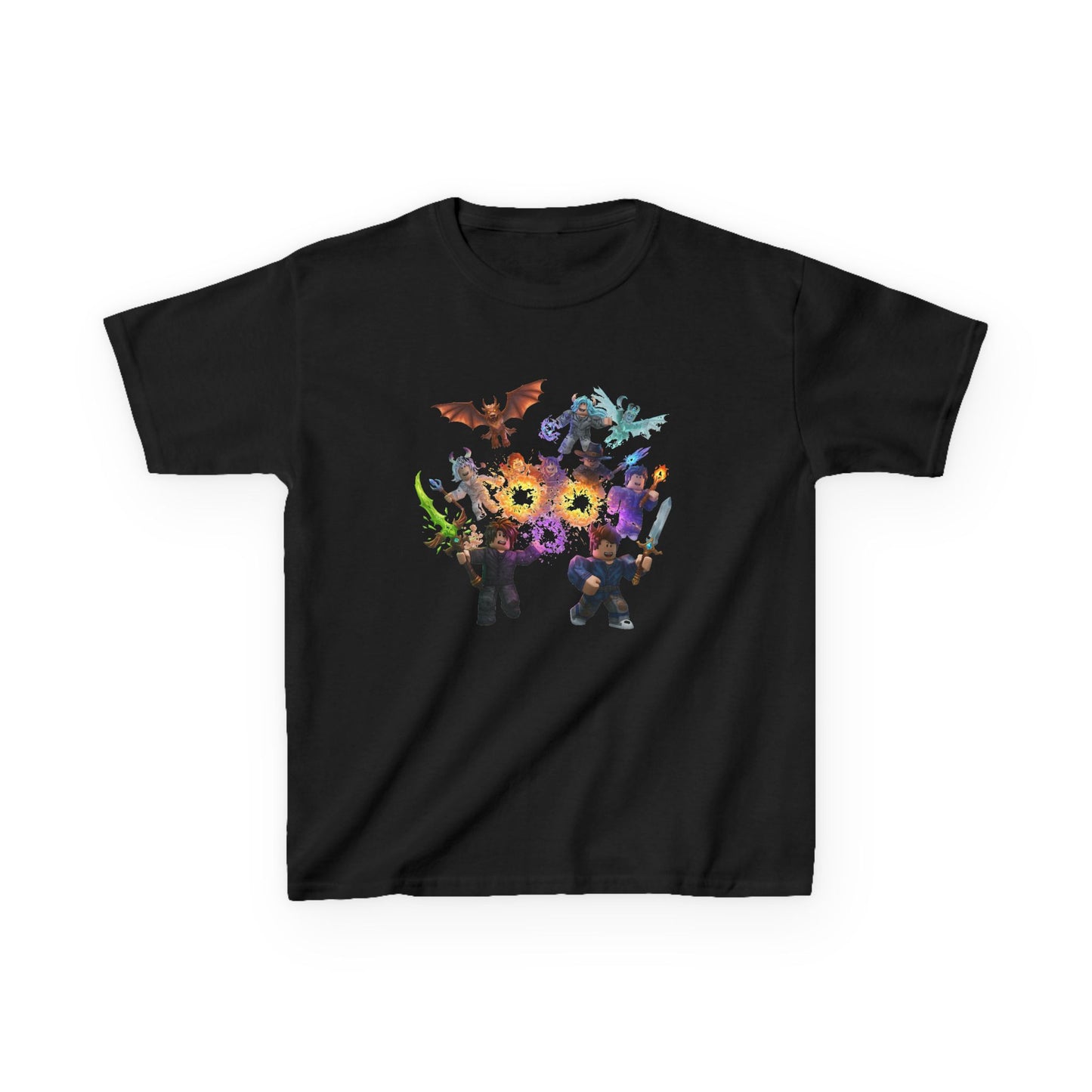 Pixel Pals Playground - Kids' Trendy Voxel Tee