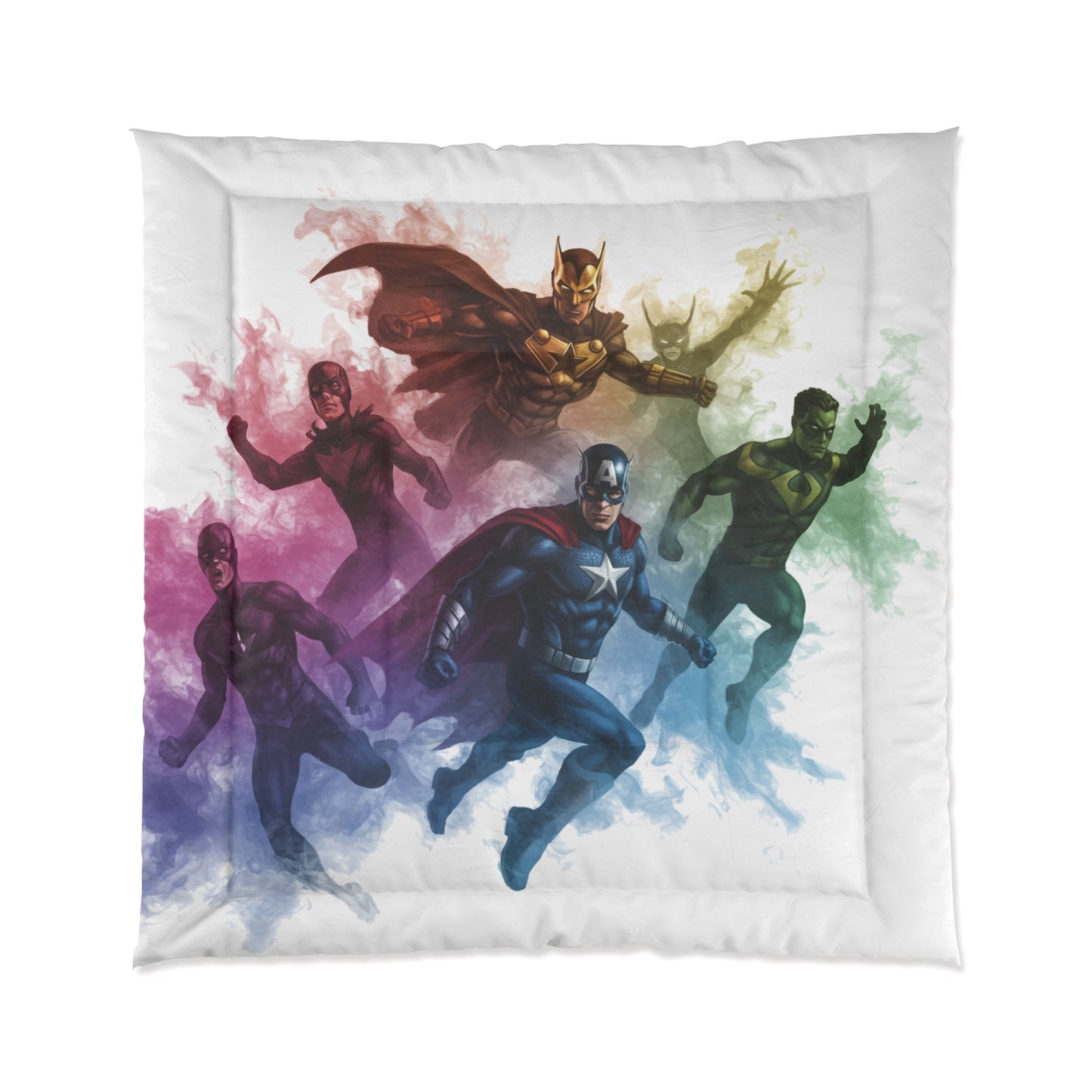 Misty Dreams Comforter - Casual Smoke Haze Design