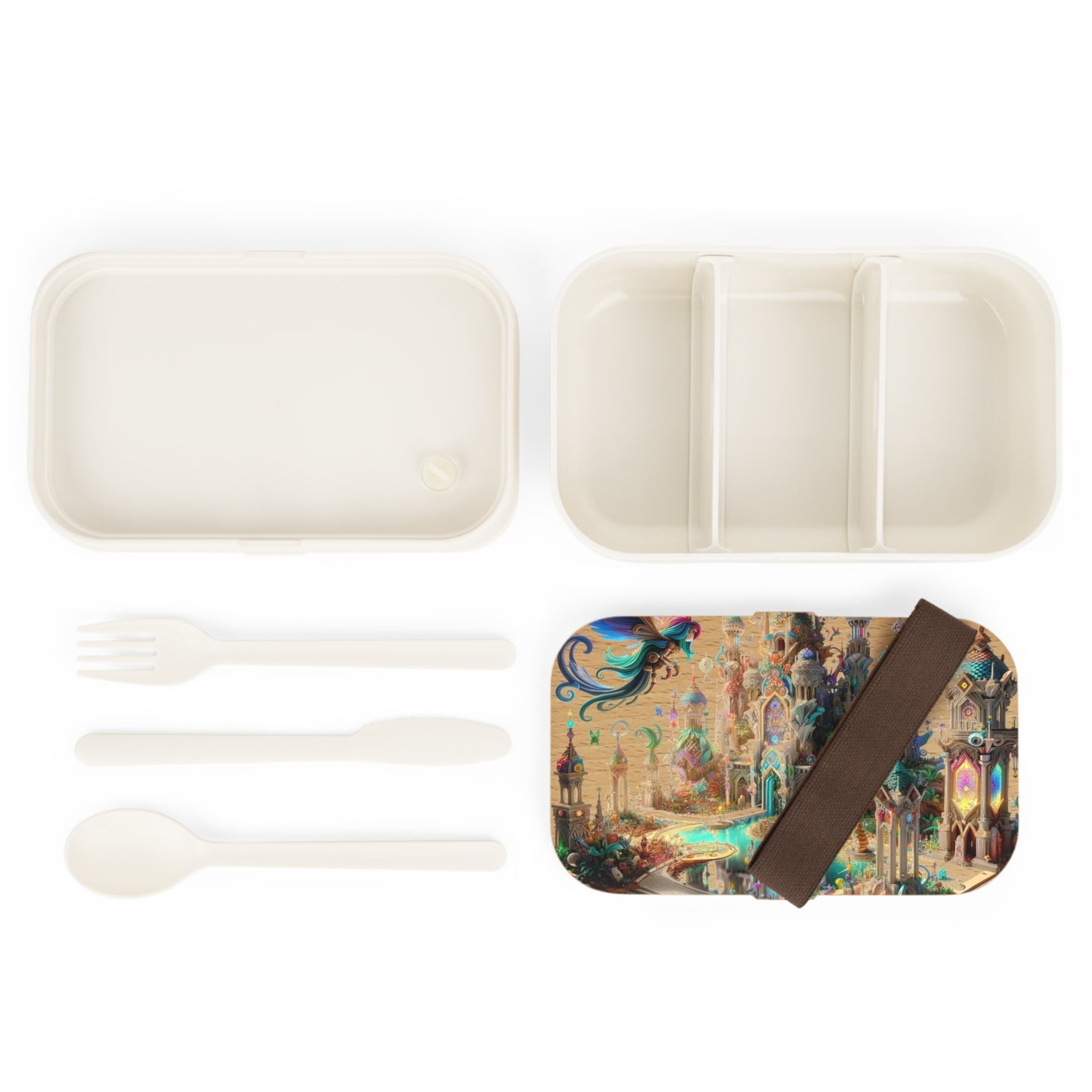 Sleek & Chic Minimalist Bento Box #8 - Perfect for On-the-Go!