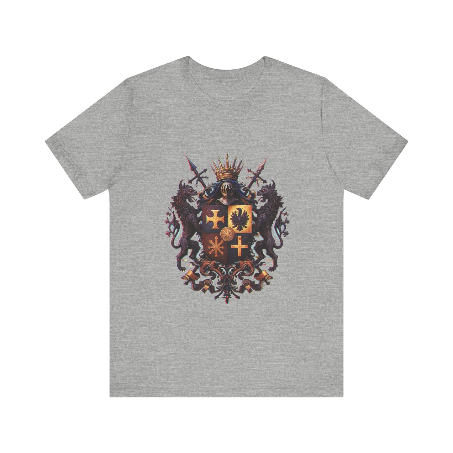 Guild Emblem Fusion Tee – Trendy Unisex Style