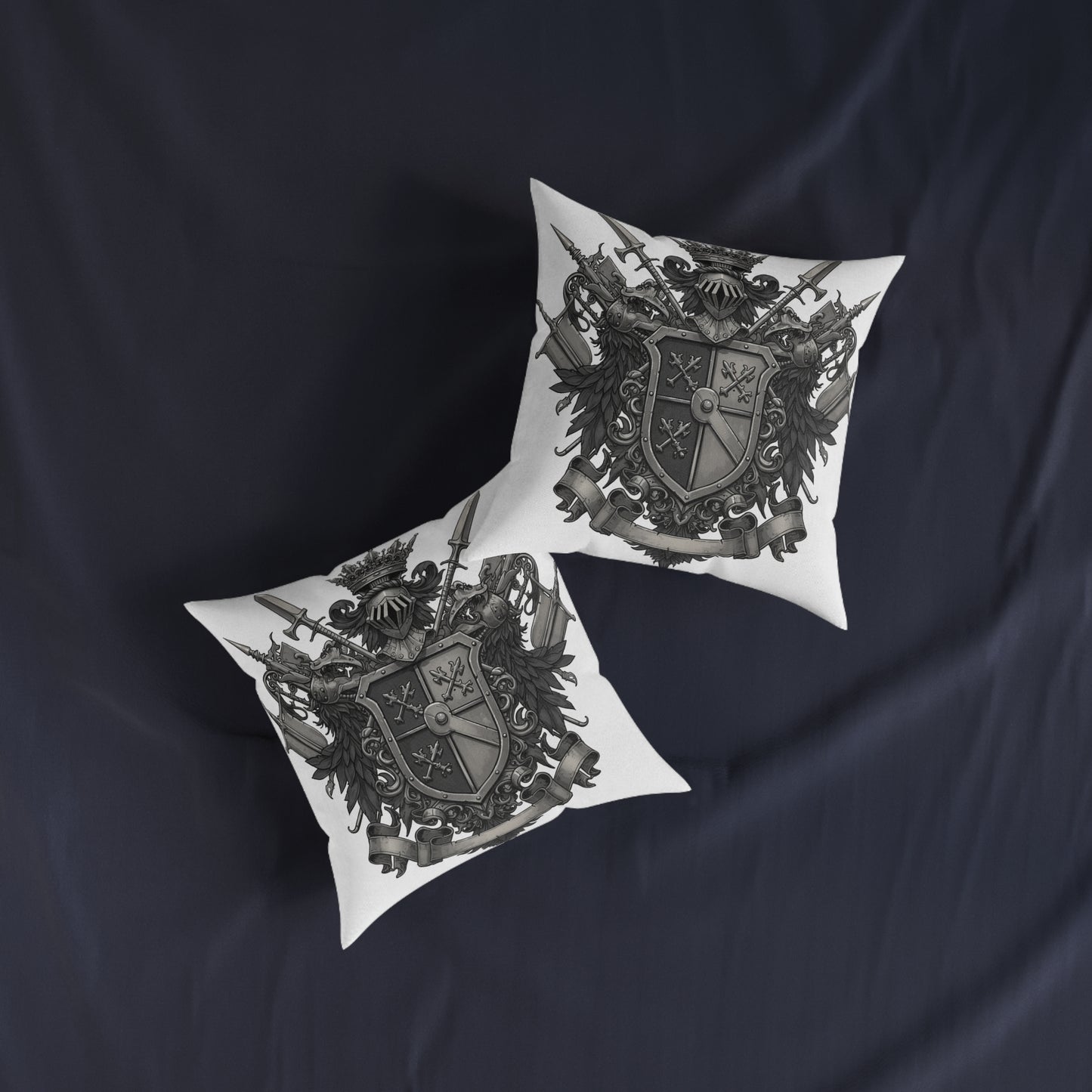 Edgy Enclave - Dual Guild Square Pillow