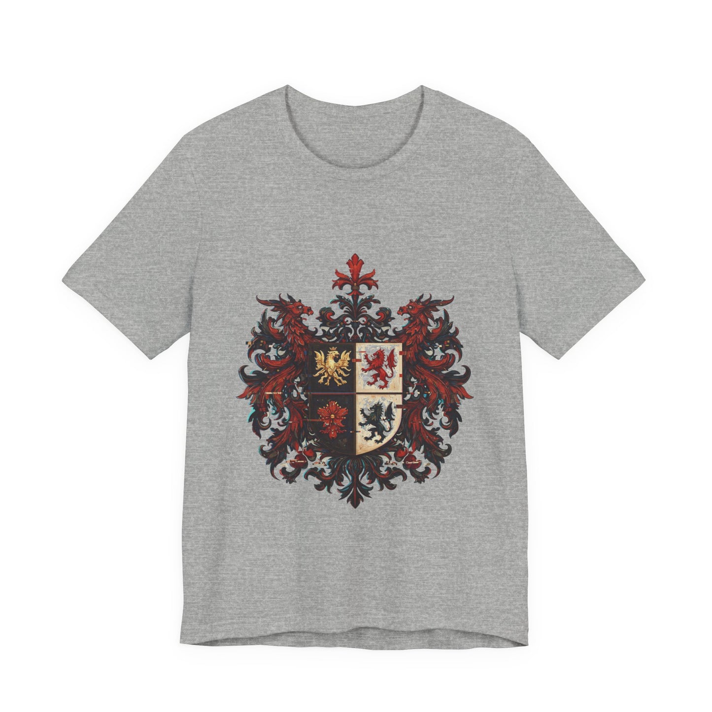 Guild Emblem Fusion Tee - Trendy Unisex Style