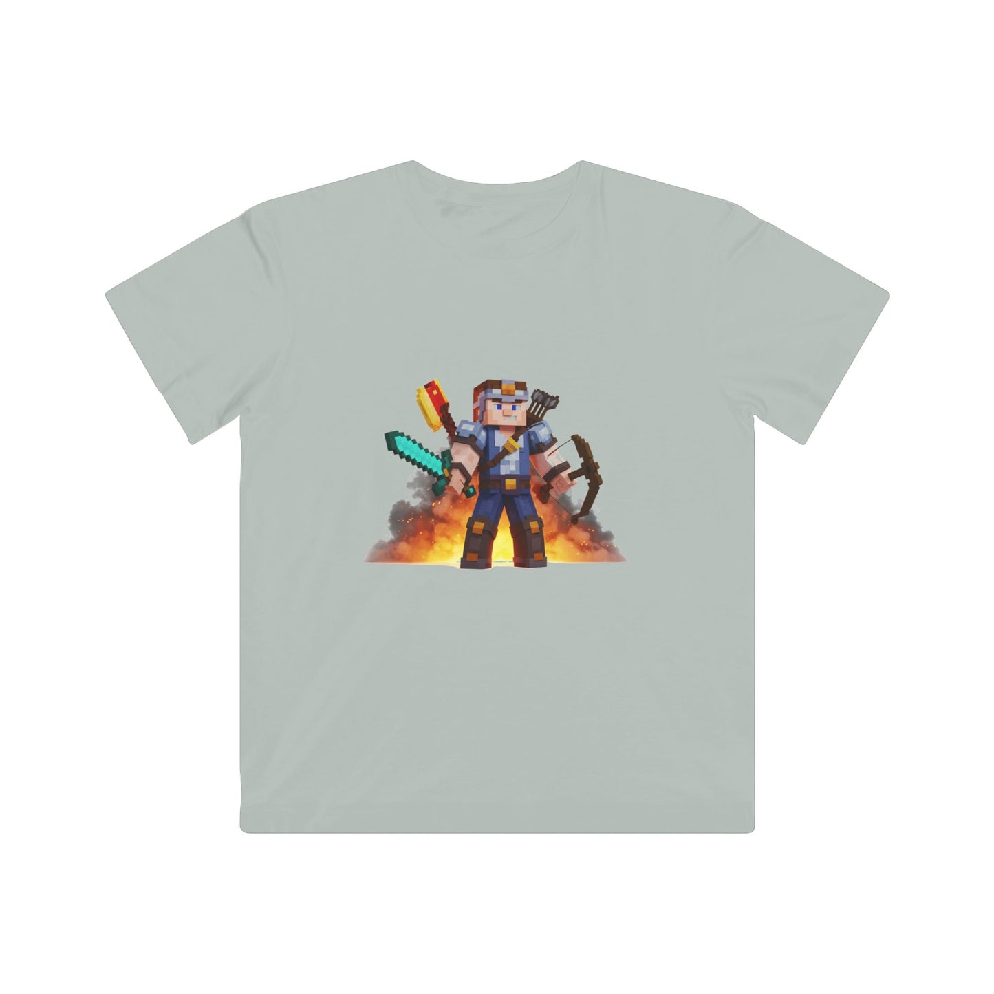 Pixel Playground Kids Tee - Mine Warriors Edition!