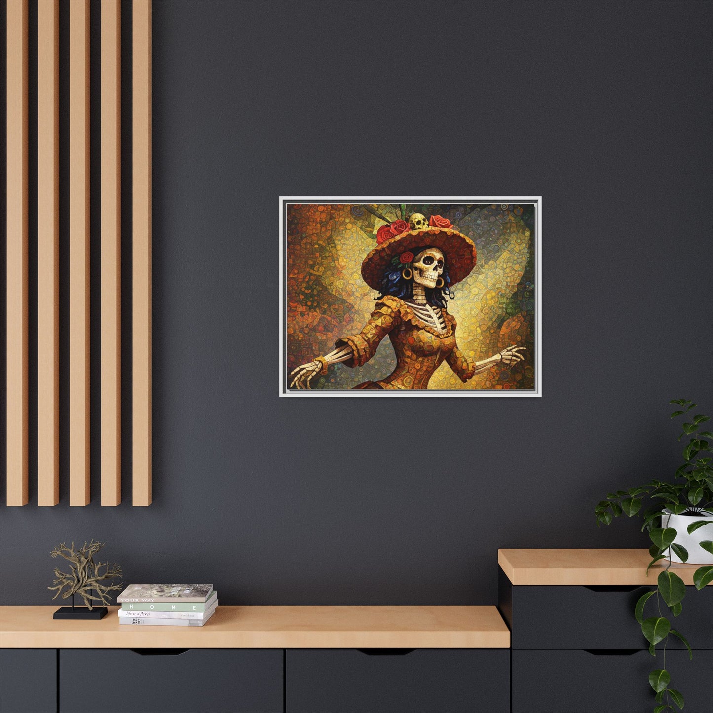 LaCatrina Elegance #18 - Professional Framed Matte Canvas