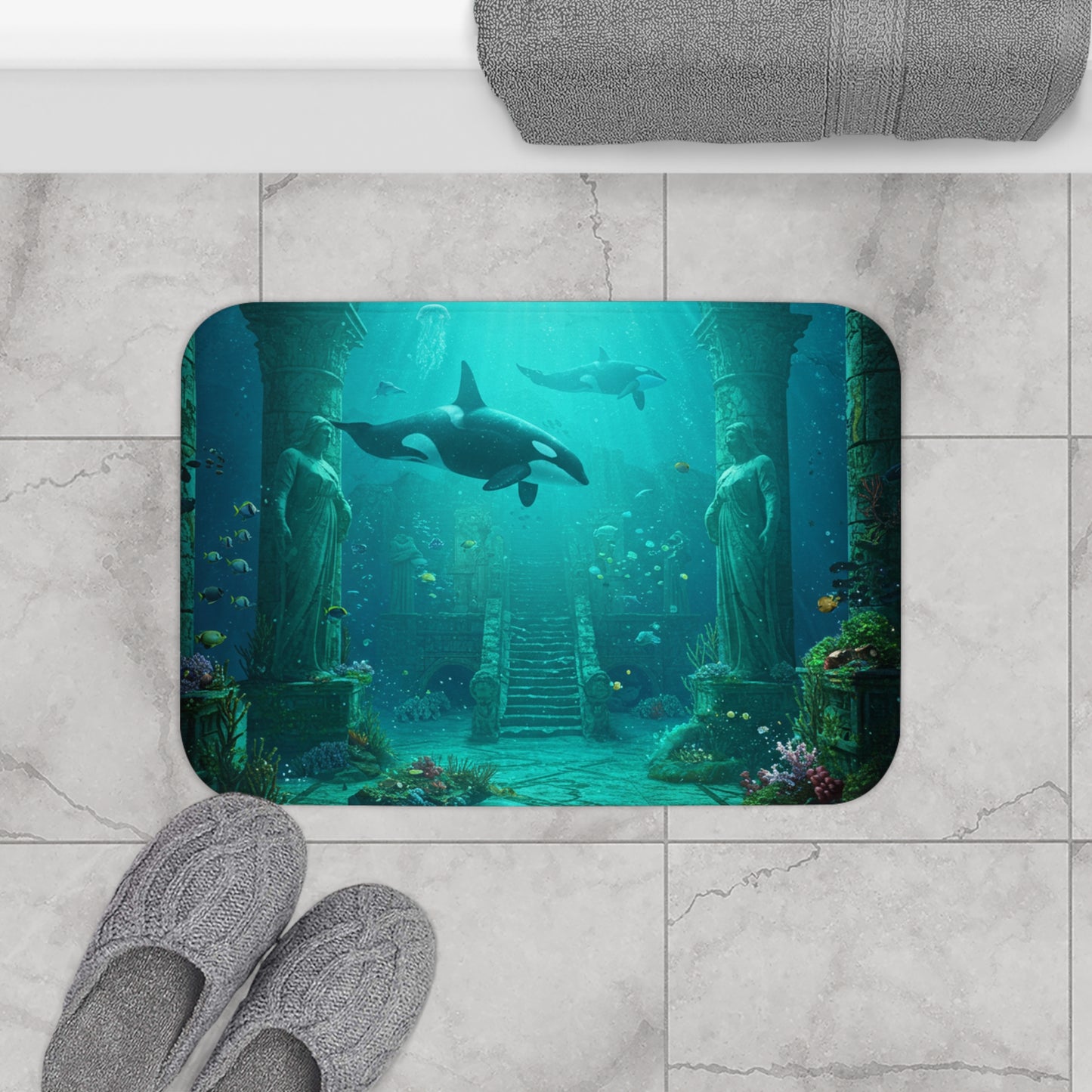 Atlantis Escape Casual Bath Mat