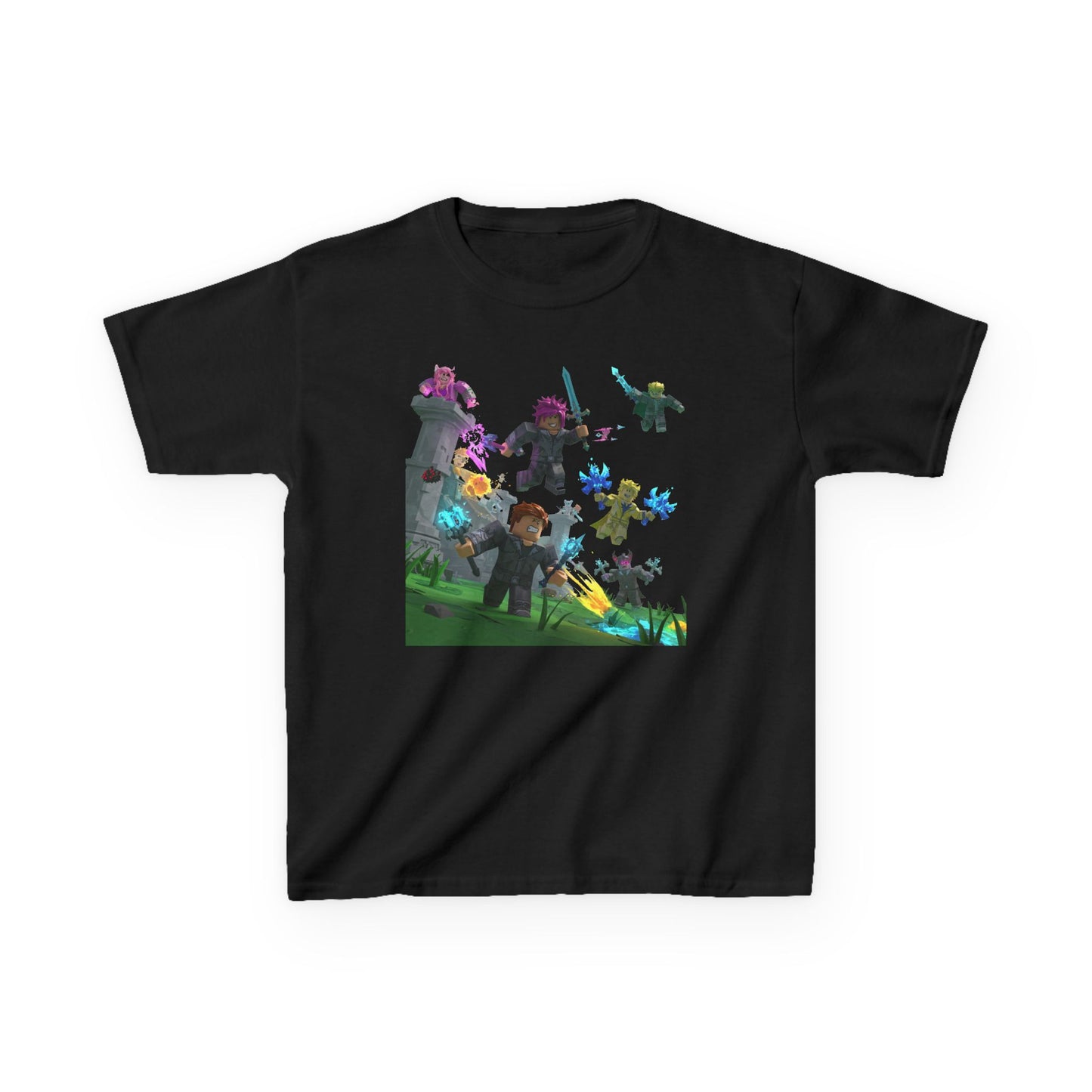Pixel Pals Adventure Tee - Kids Heavy Cotton™ Edition