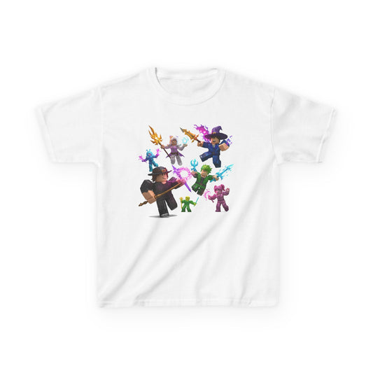 Pixel Pals Adventure - Kids Trendy Voxel Tee