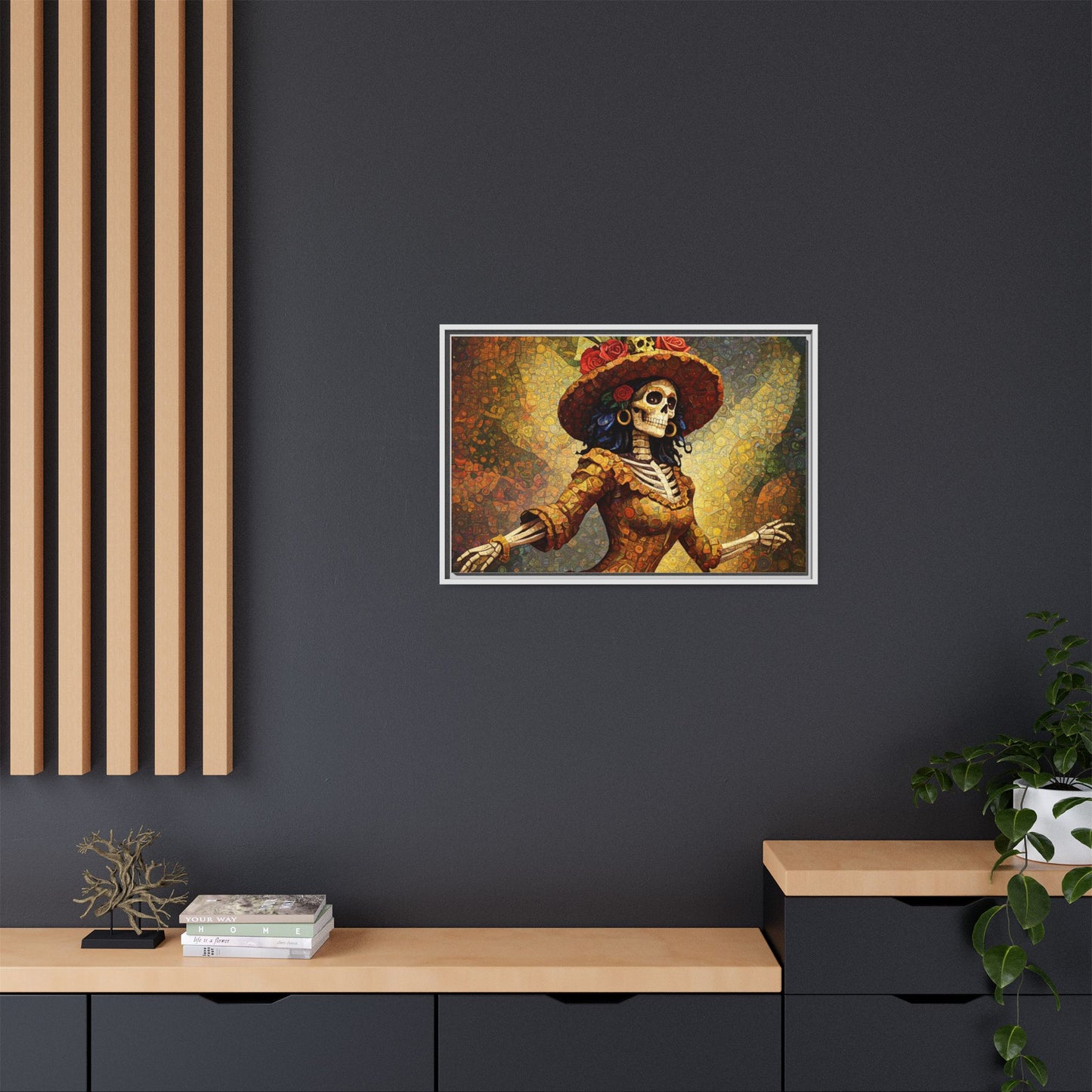 LaCatrina Elegance #18 - Professional Framed Matte Canvas