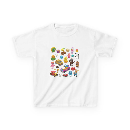 BocaToca Rebel Roar - Edgy Kids Heavy Cotton™ Tee