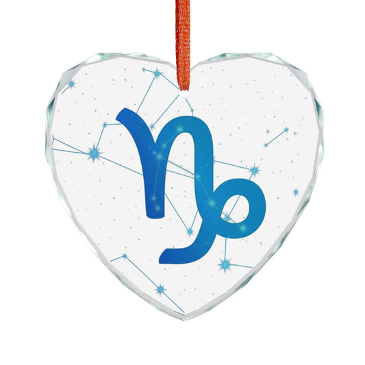 Capricorn Edge: Crystal Zodiac Ornament