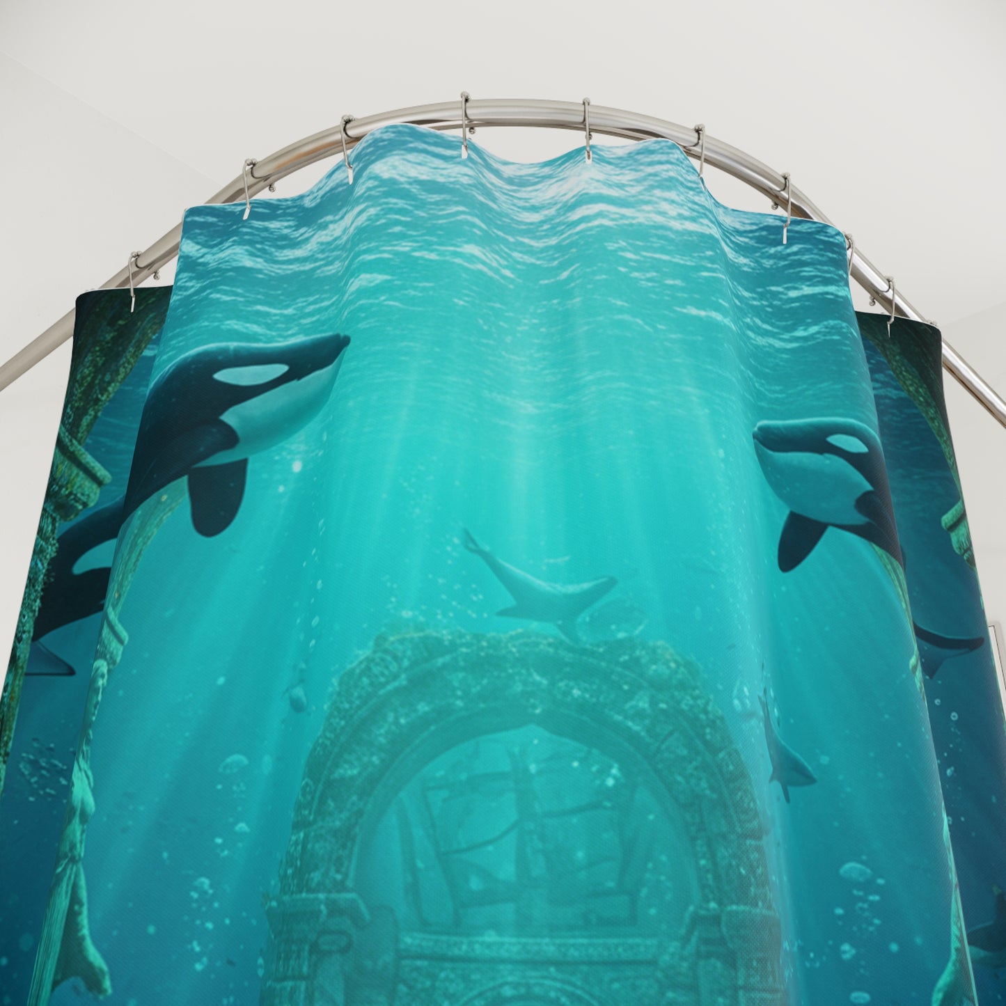 Atlantis Edge: The Lost City Shower Curtain