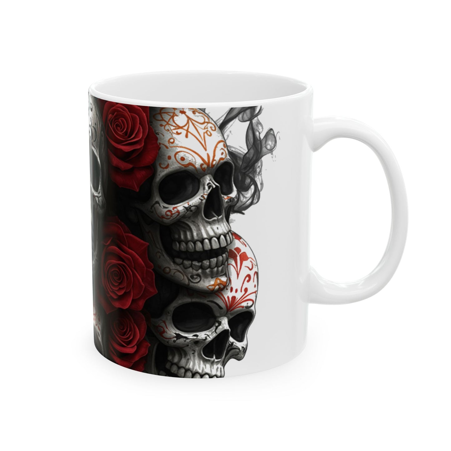 LaCatrina Charm Ceramic Mug - Casual Sip in Style (11oz & 15oz)