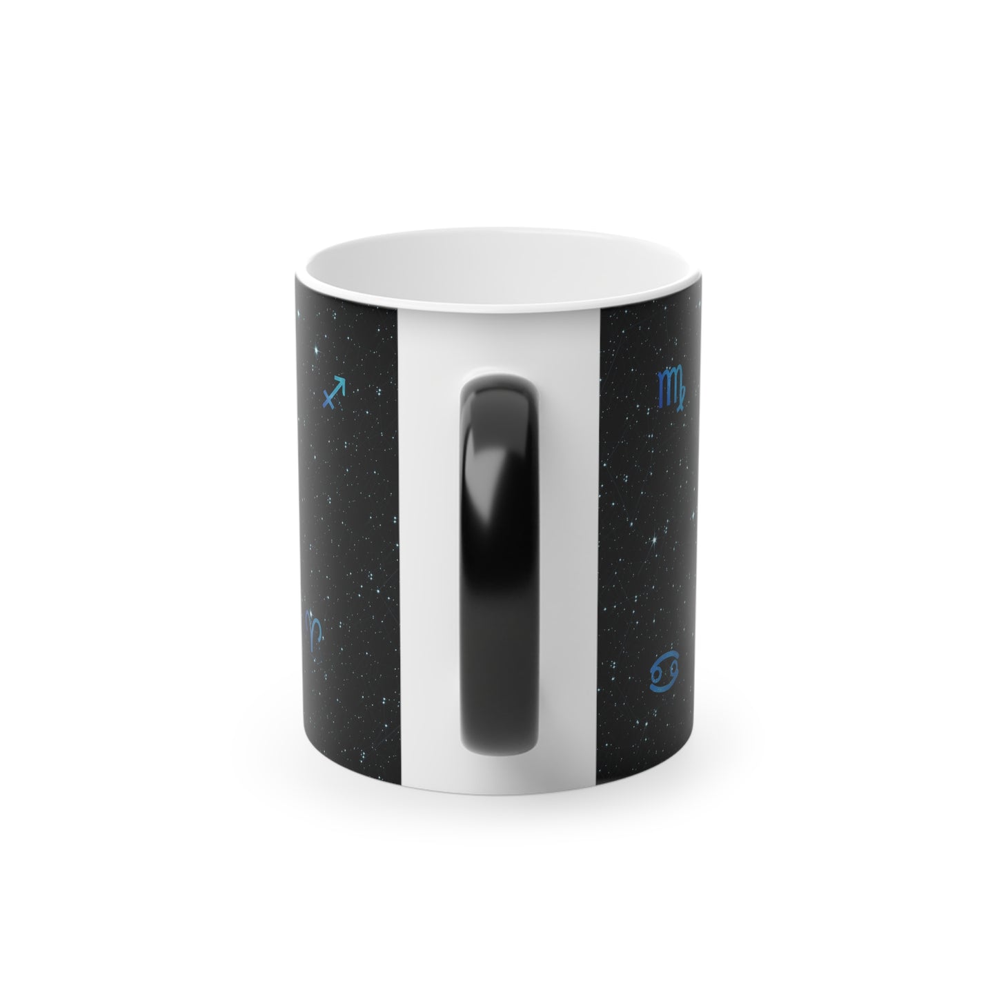 NOTGPT Astrology Magic Mug - Starry Zodiac Coffee Cup - Color Shifting - 11 Oz