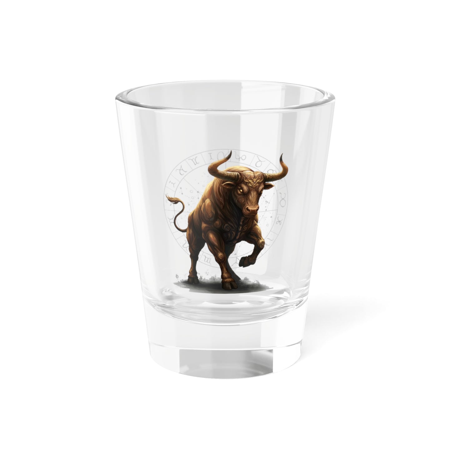 Taurus Toast 1.5oz Casual Shot Glass - Stellar Sips Await!