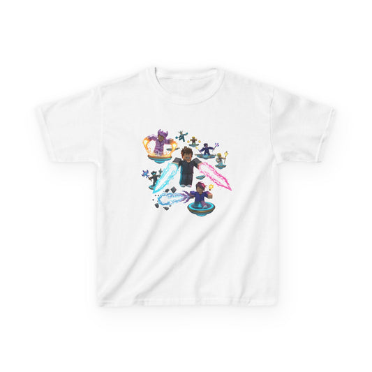 Pixel Pals Adventure - Kids' Trendy Voxel Tee