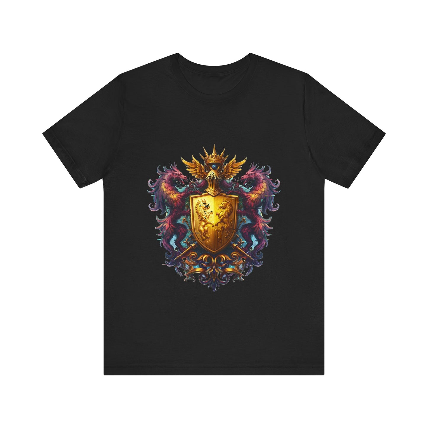 Guild Emblem Fusion Tee - Trendy Unisex Jersey Style