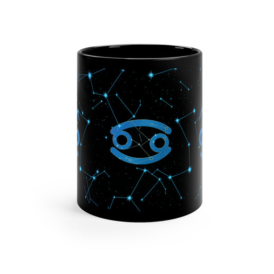 Starry Night Edition - Cancer Zodiac Coffee Mug - Astrology Gift, Cosmic Drinkware, Constellation Collector, Horoscope Mug, Star Sign Gift
