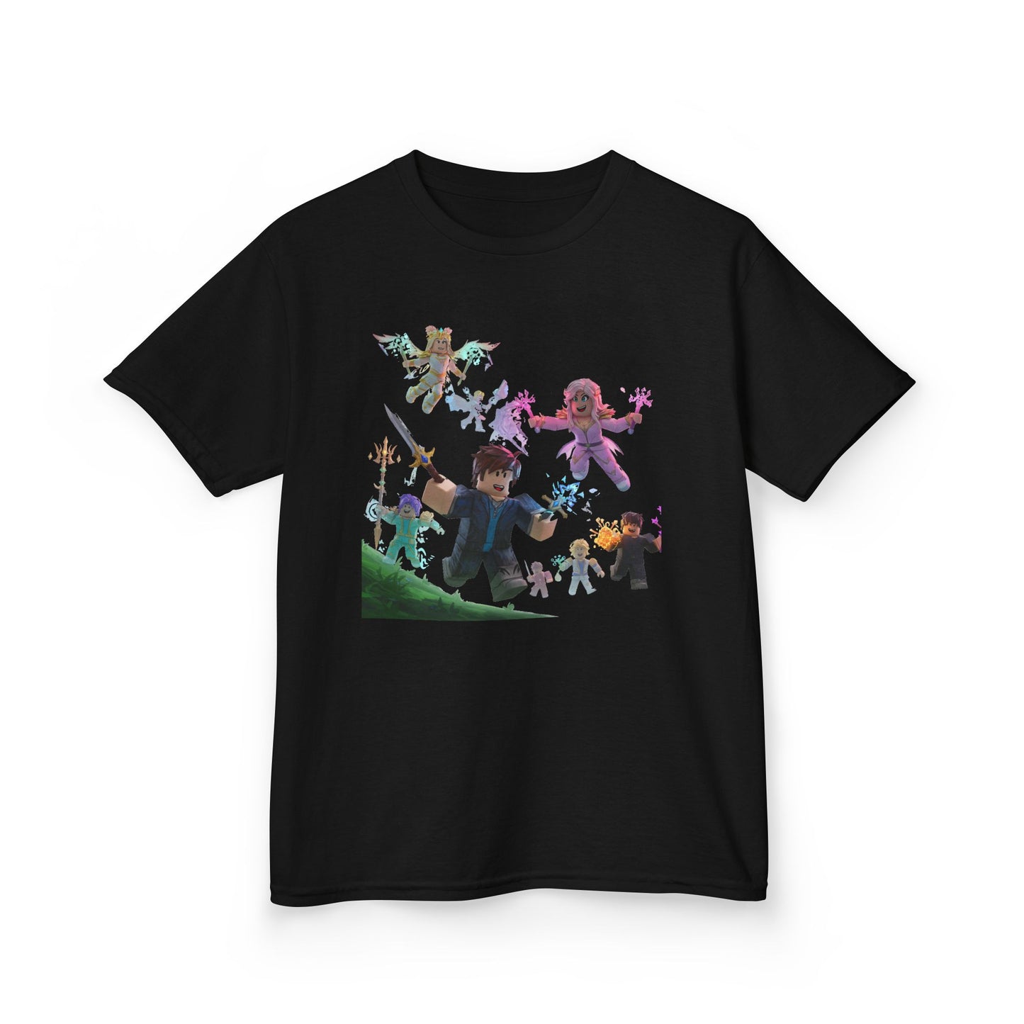 Pixel Pals Adventure - Kids' Trendy Voxel Tee