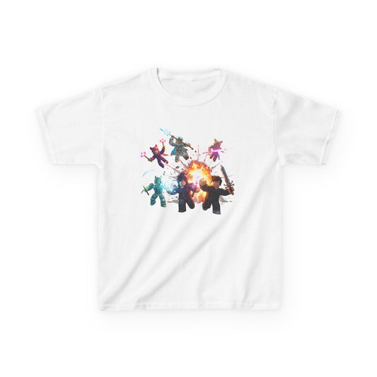 Pixel Pals Adventure - Kids Trendy Voxel Tee