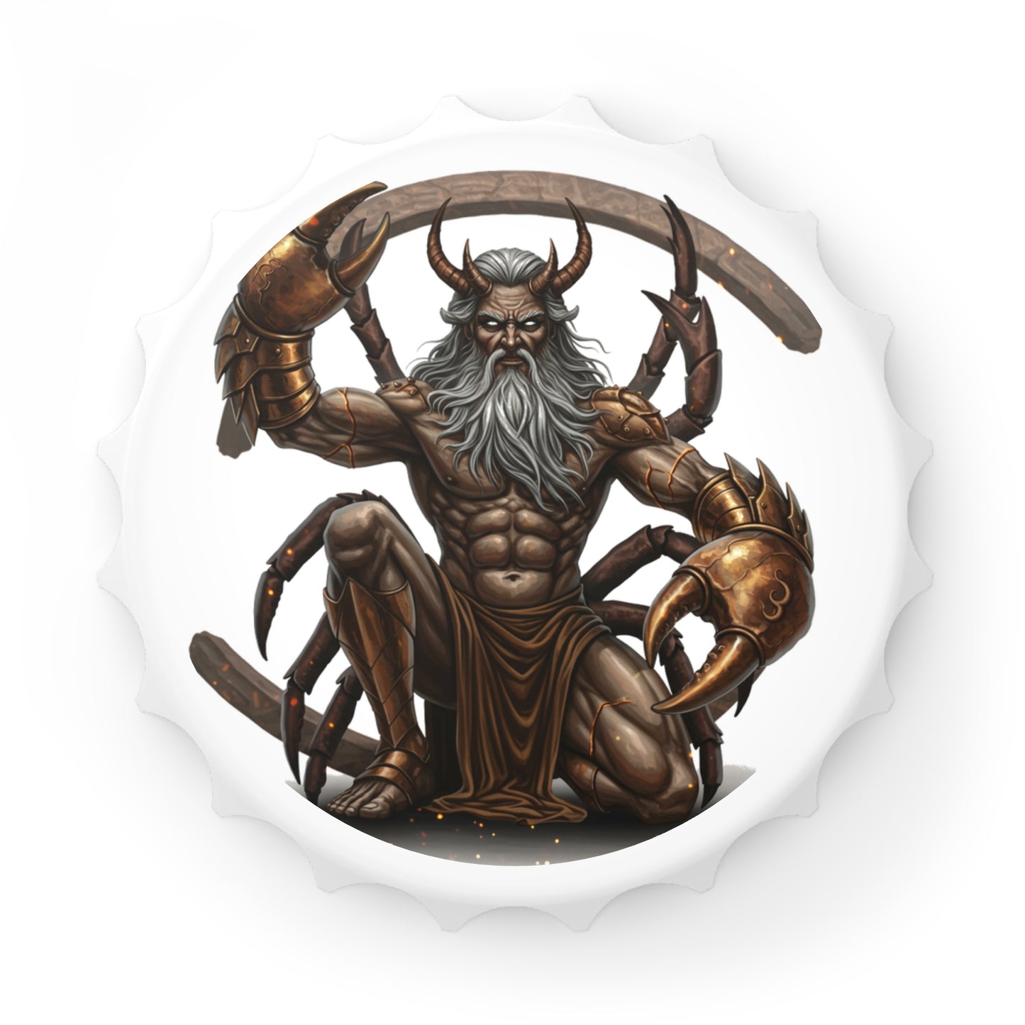 Cancer Zodiac Sleek Bottle Opener - Trendsetter Edition