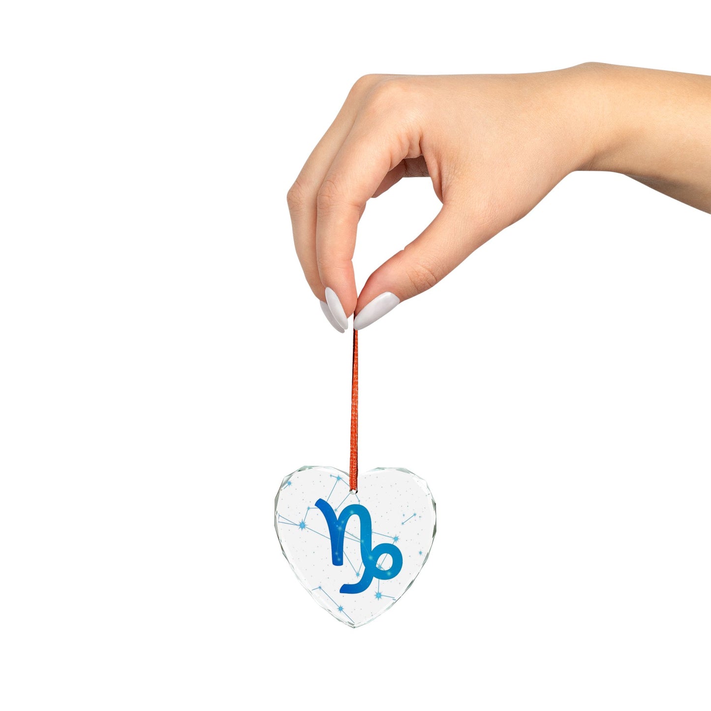 Capricorn Edge: Crystal Zodiac Ornament