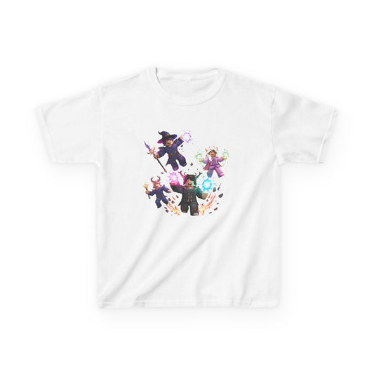 Pixel Pals Adventure Kids Tee - Voxel Characters Edition