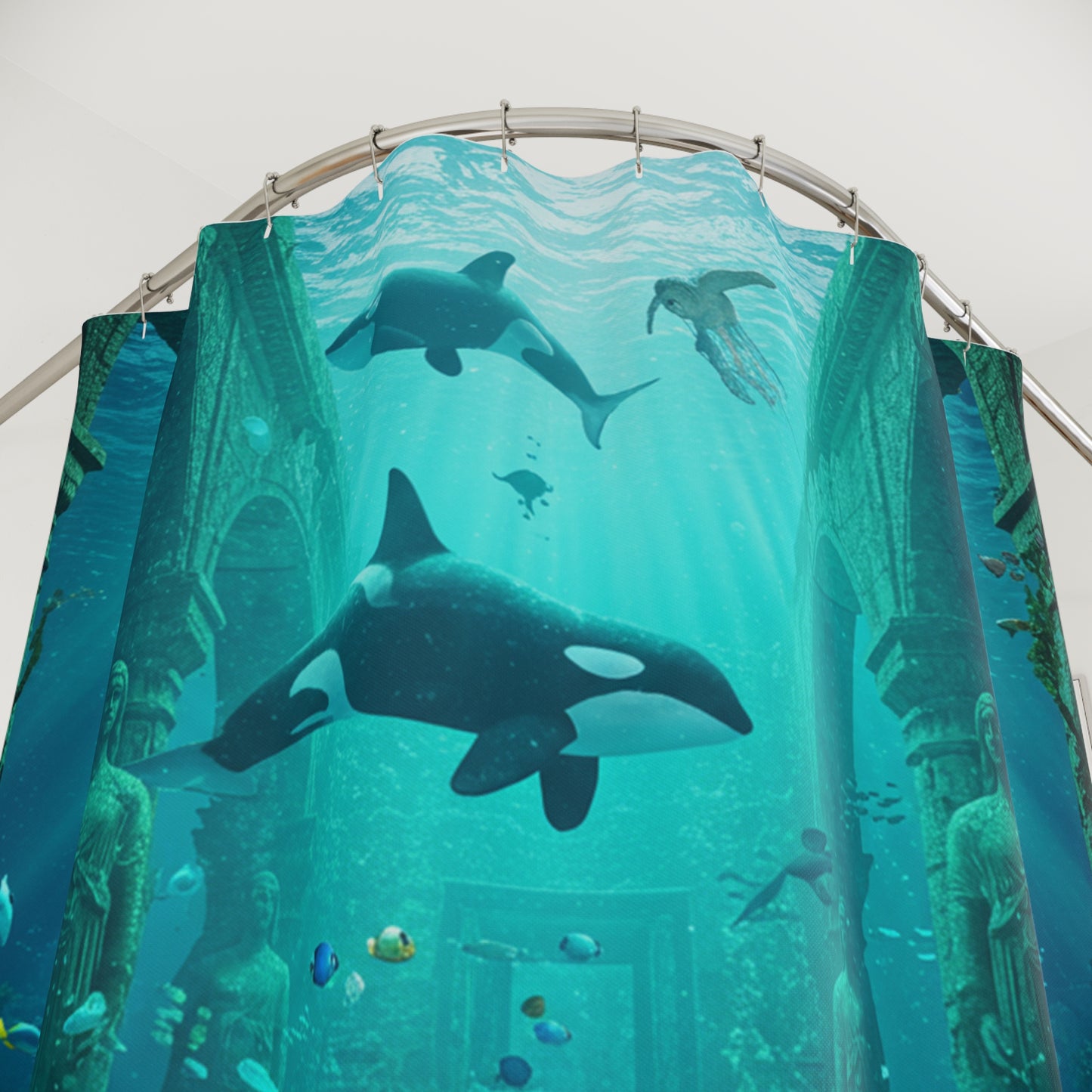Atlantis Edge: The Lost City Shower Curtain #32
