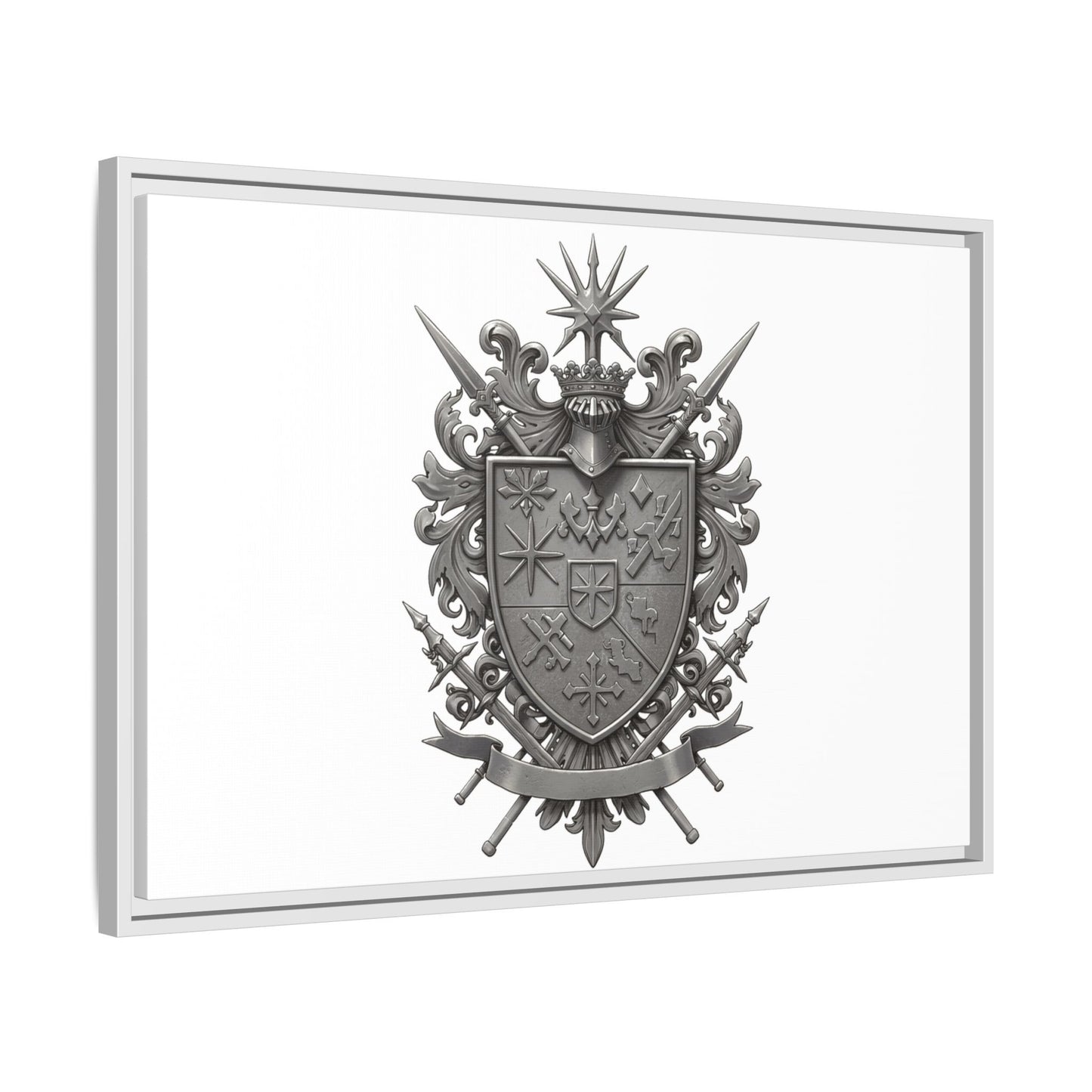 Elegant Guild #8 - Professional Multi-Color Framed Canvas