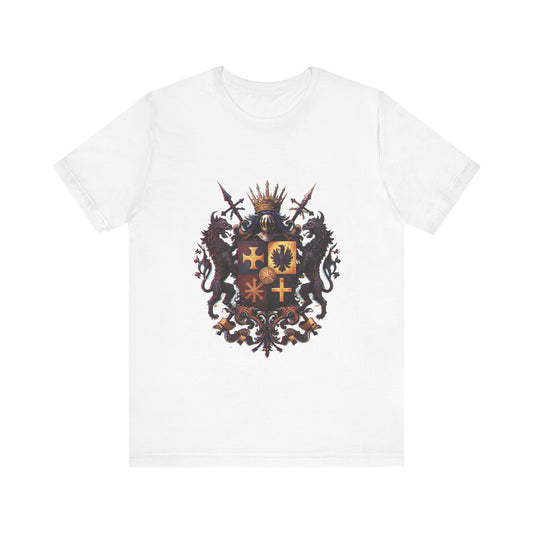 Guild Emblem Fusion Tee – Trendy Unisex Style