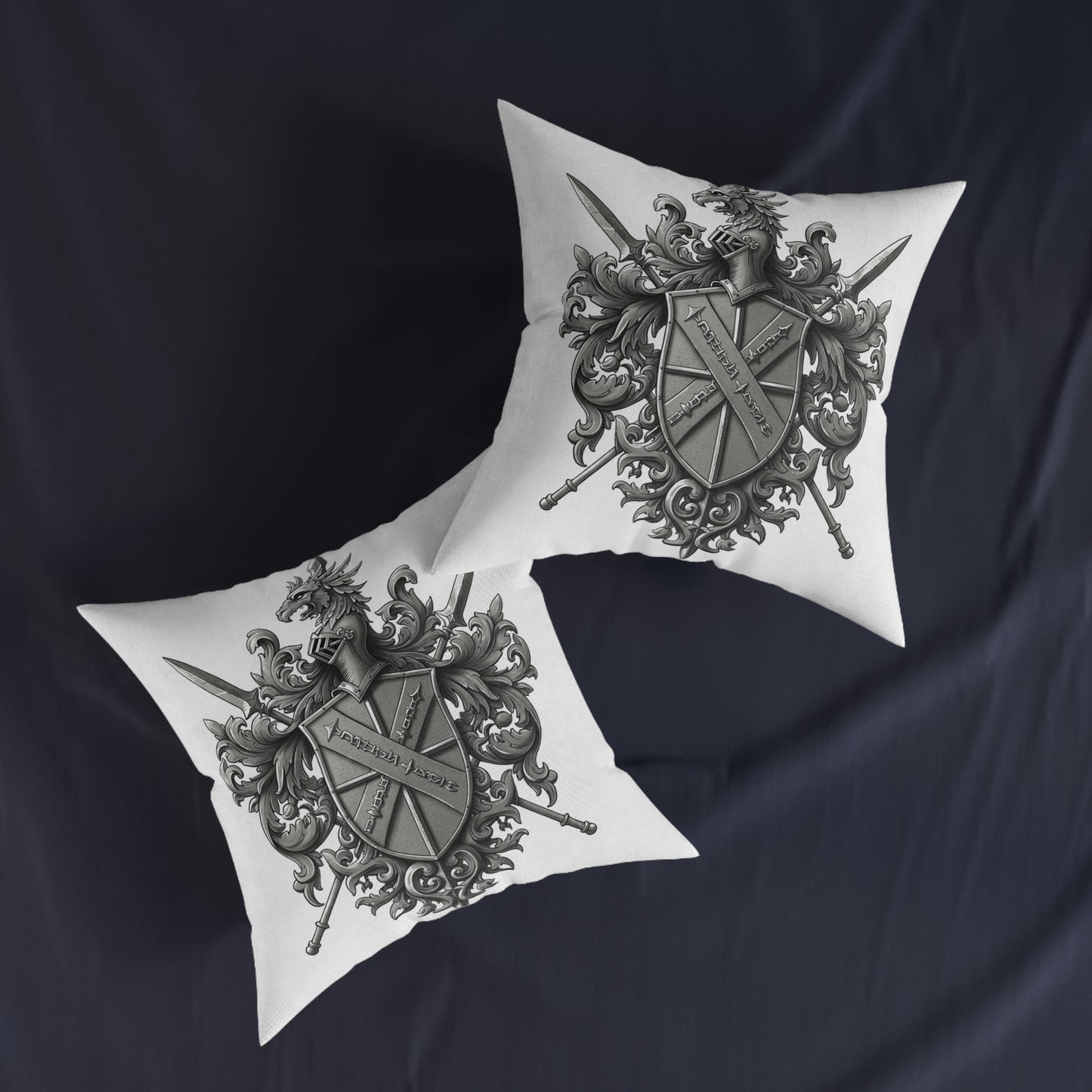 Urban Edge: Dual Guild #41 Design Square Pillow