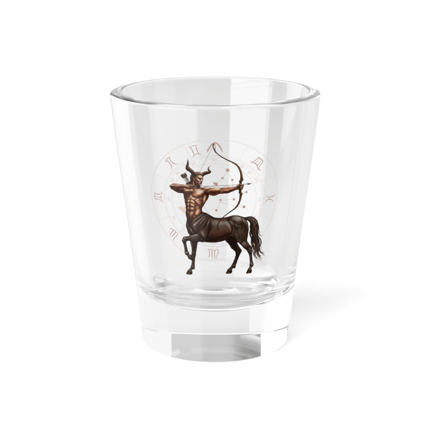 Sagittarius Sipper: Casual Zodiac 1.5oz Shot Glass