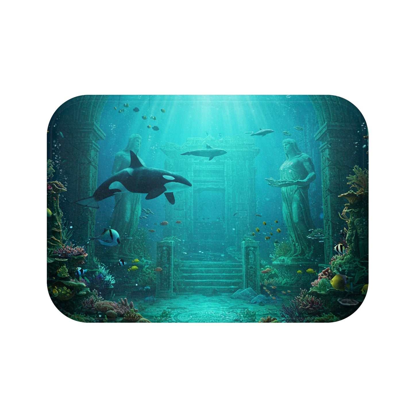 Atlantis Escape Casual Bath Mat