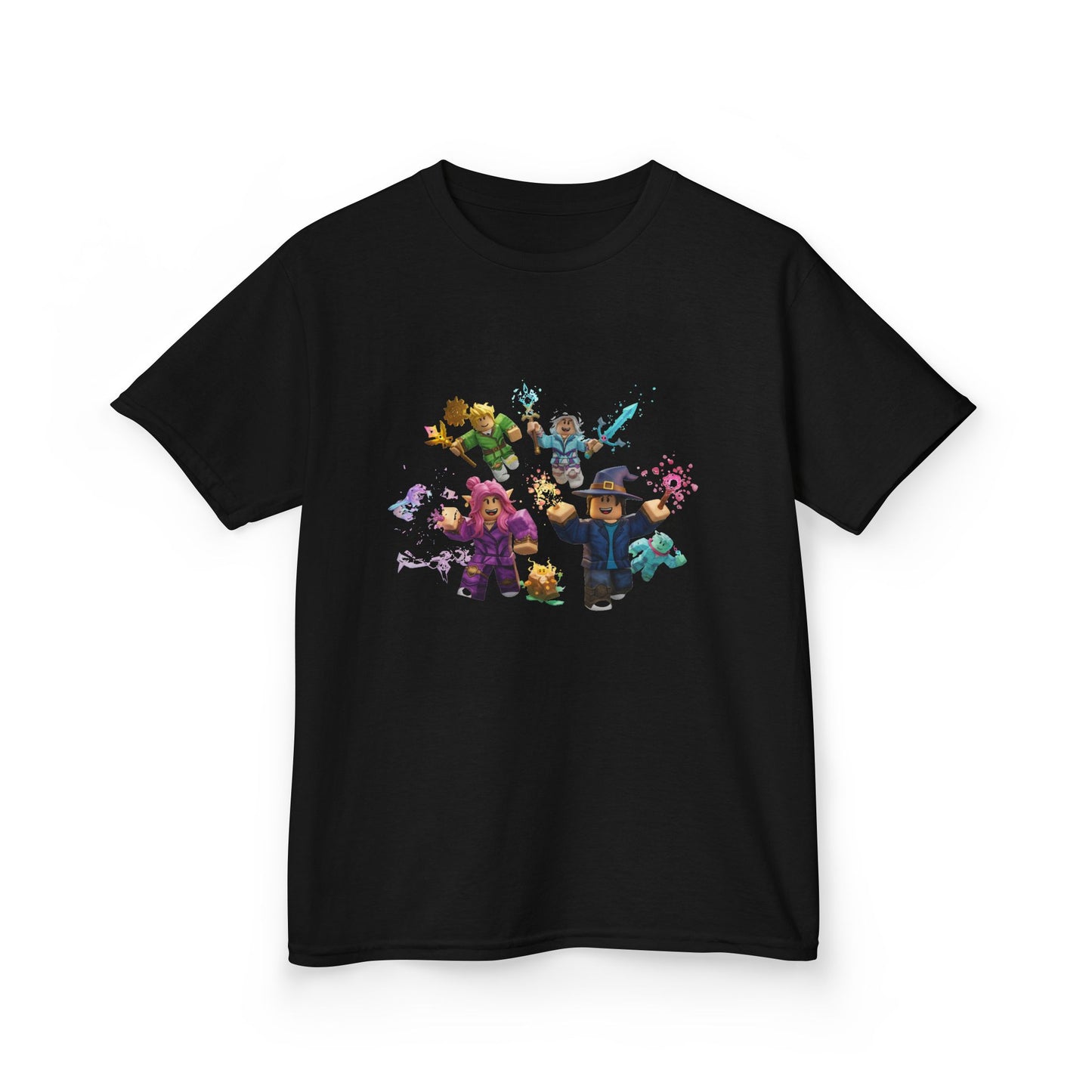 Pixel Power Play: Kids' Trendy Voxel Tee #110