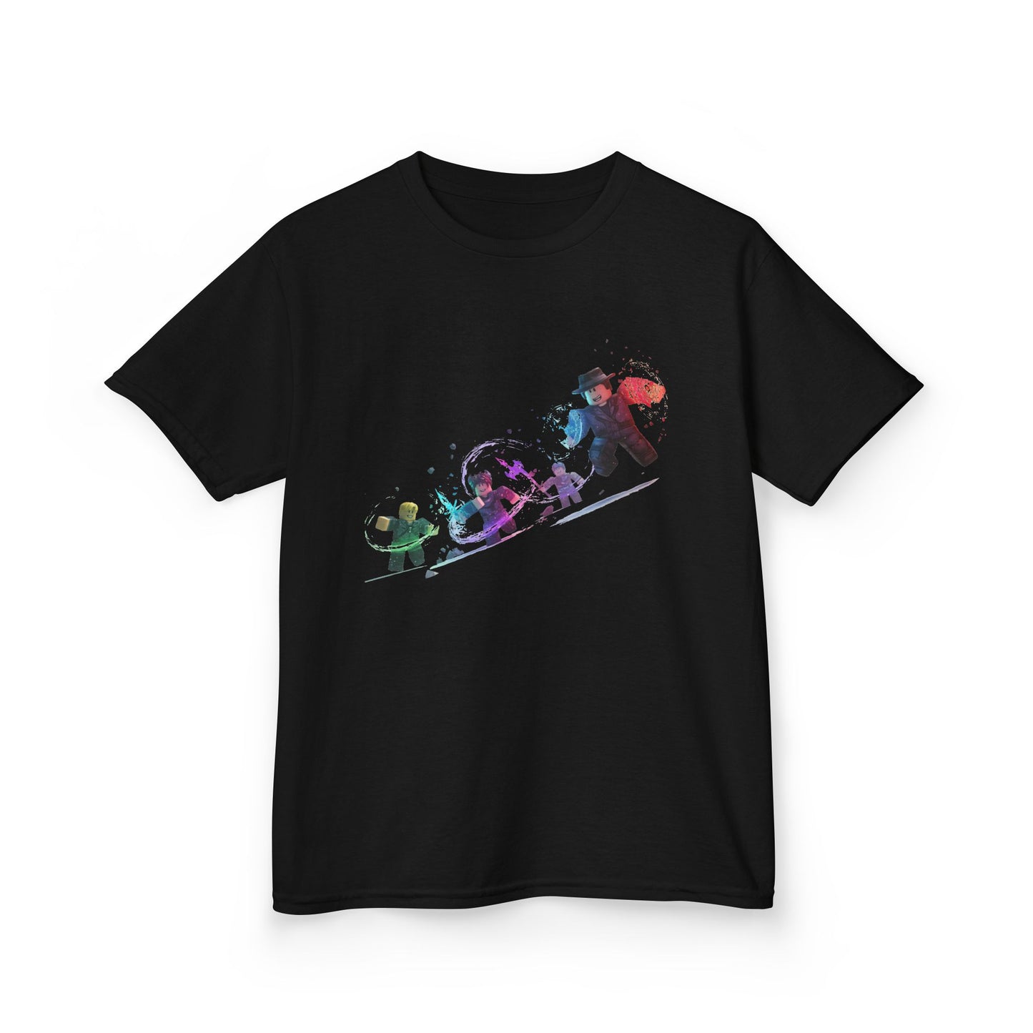 Pixel Pals Playground - Kids' Trendy Voxel Tee