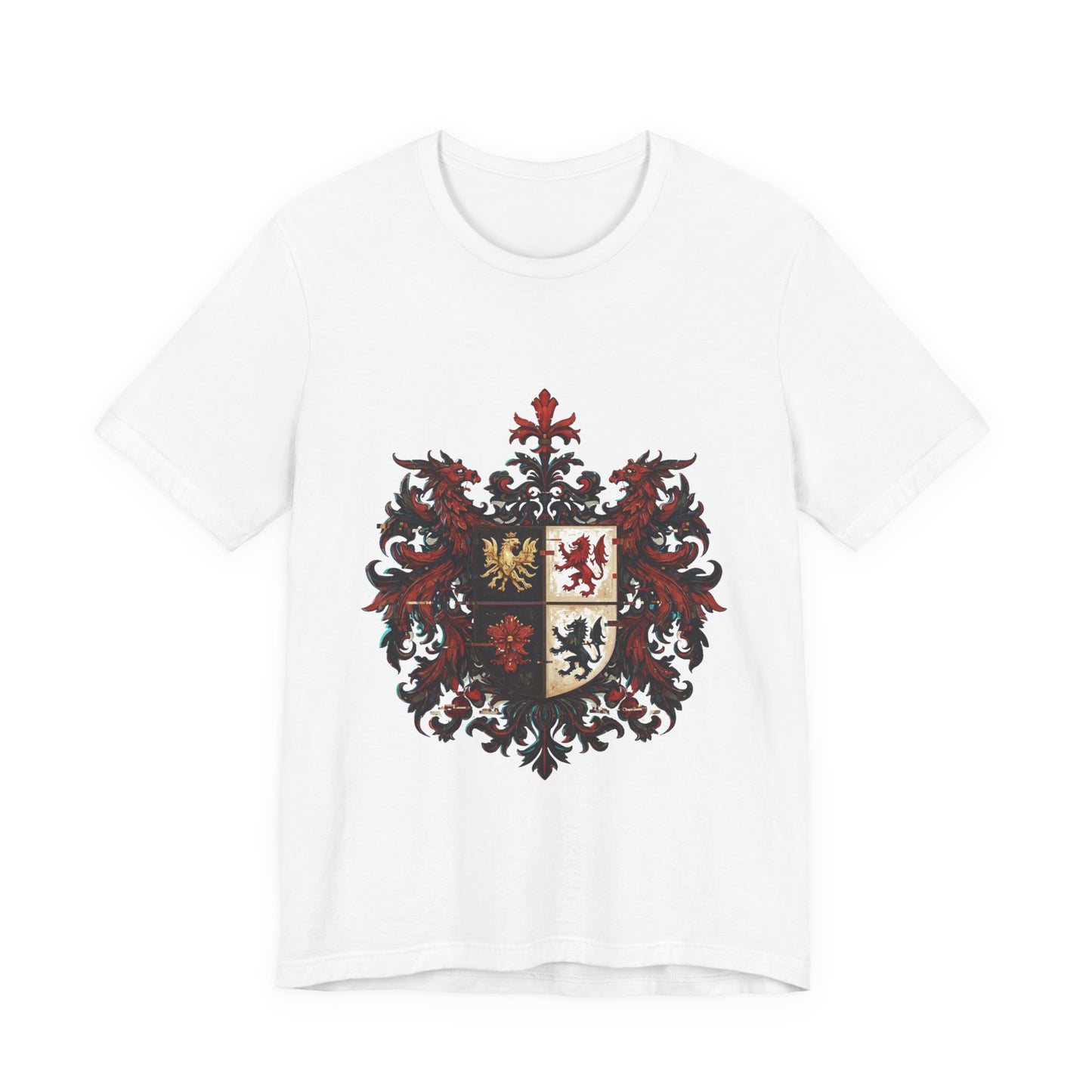 Guild Emblem Fusion Tee - Trendy Unisex Style