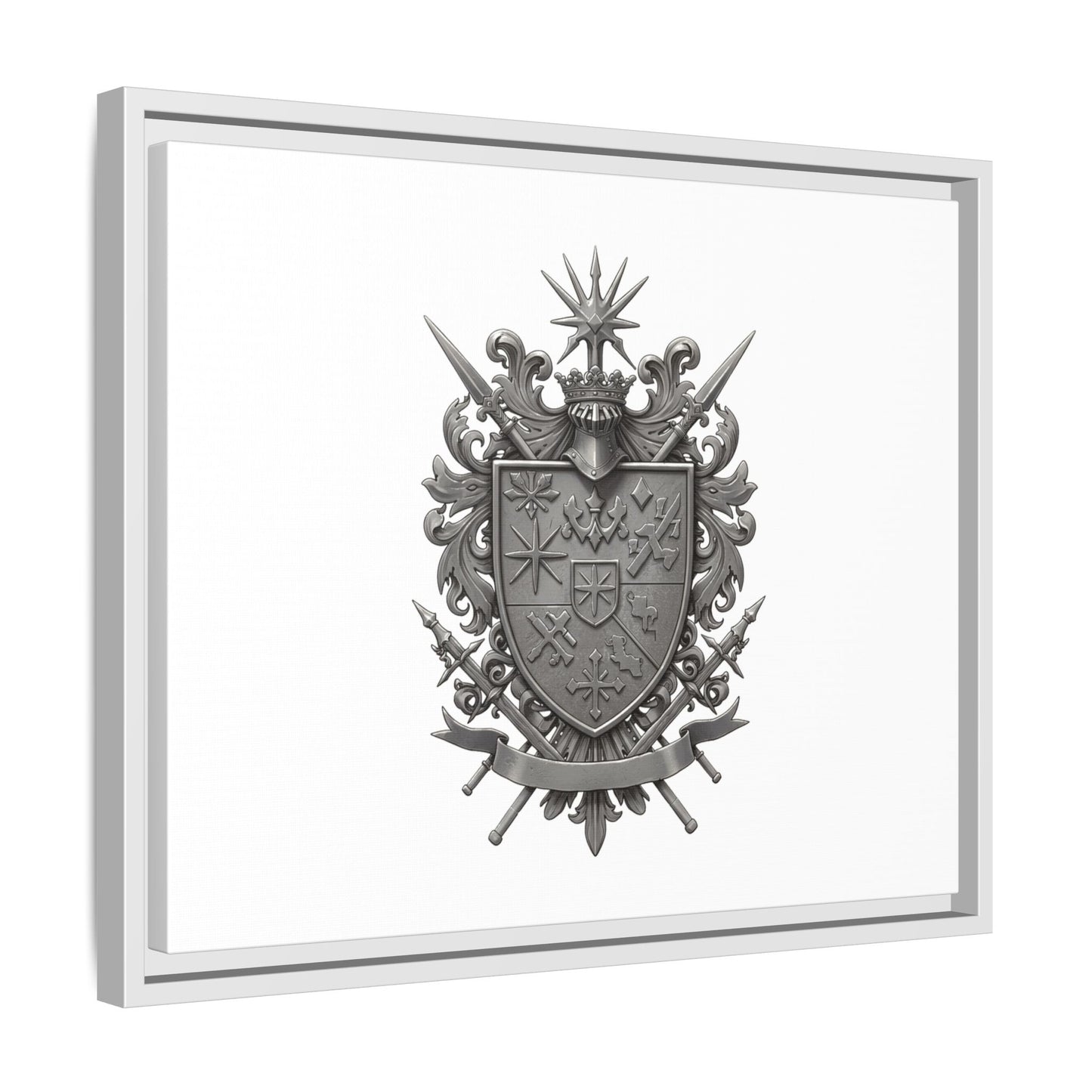 Elegant Guild #8 - Professional Multi-Color Framed Canvas