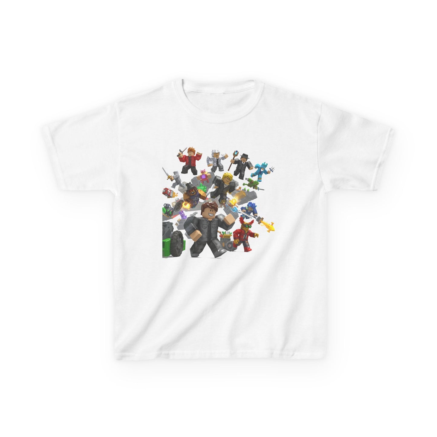 Pixel Pals Paradise - Kids' Trendy Voxel Tee