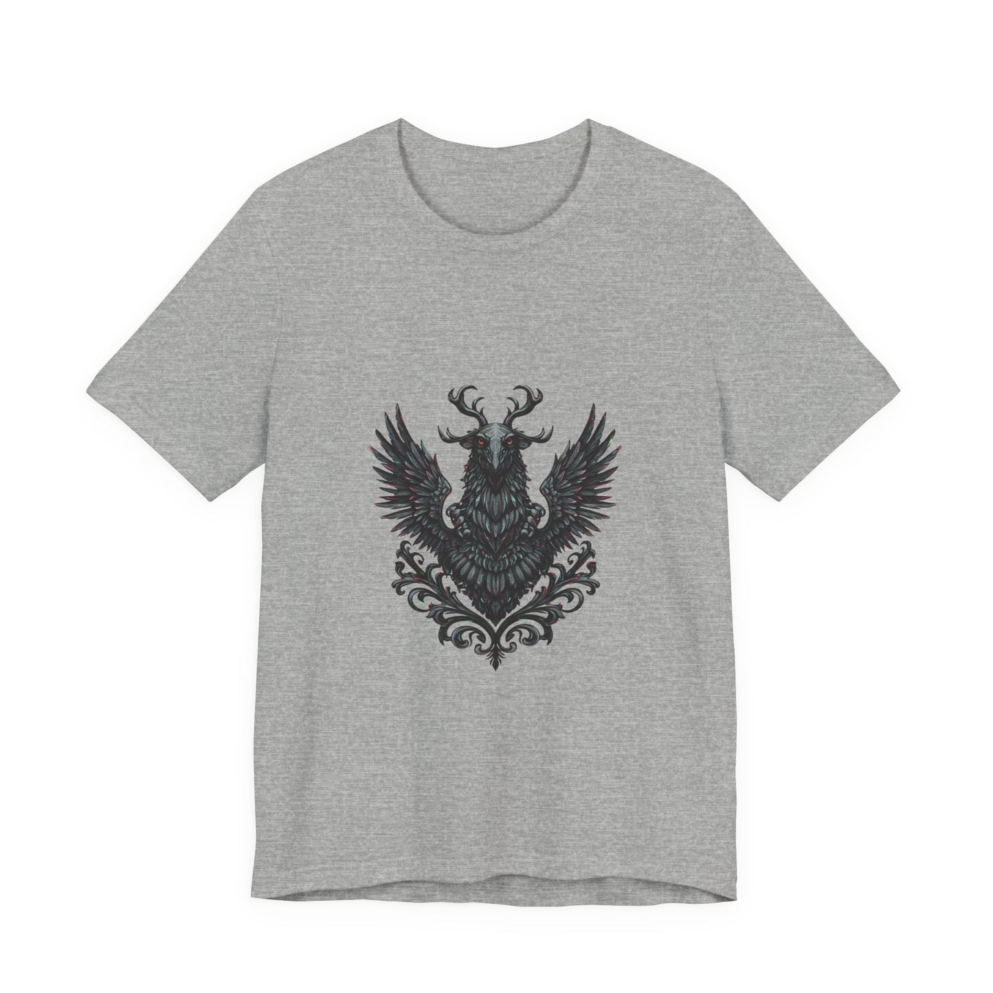 Glitch Heraldry Unisex Tee - Trendy Urban Style