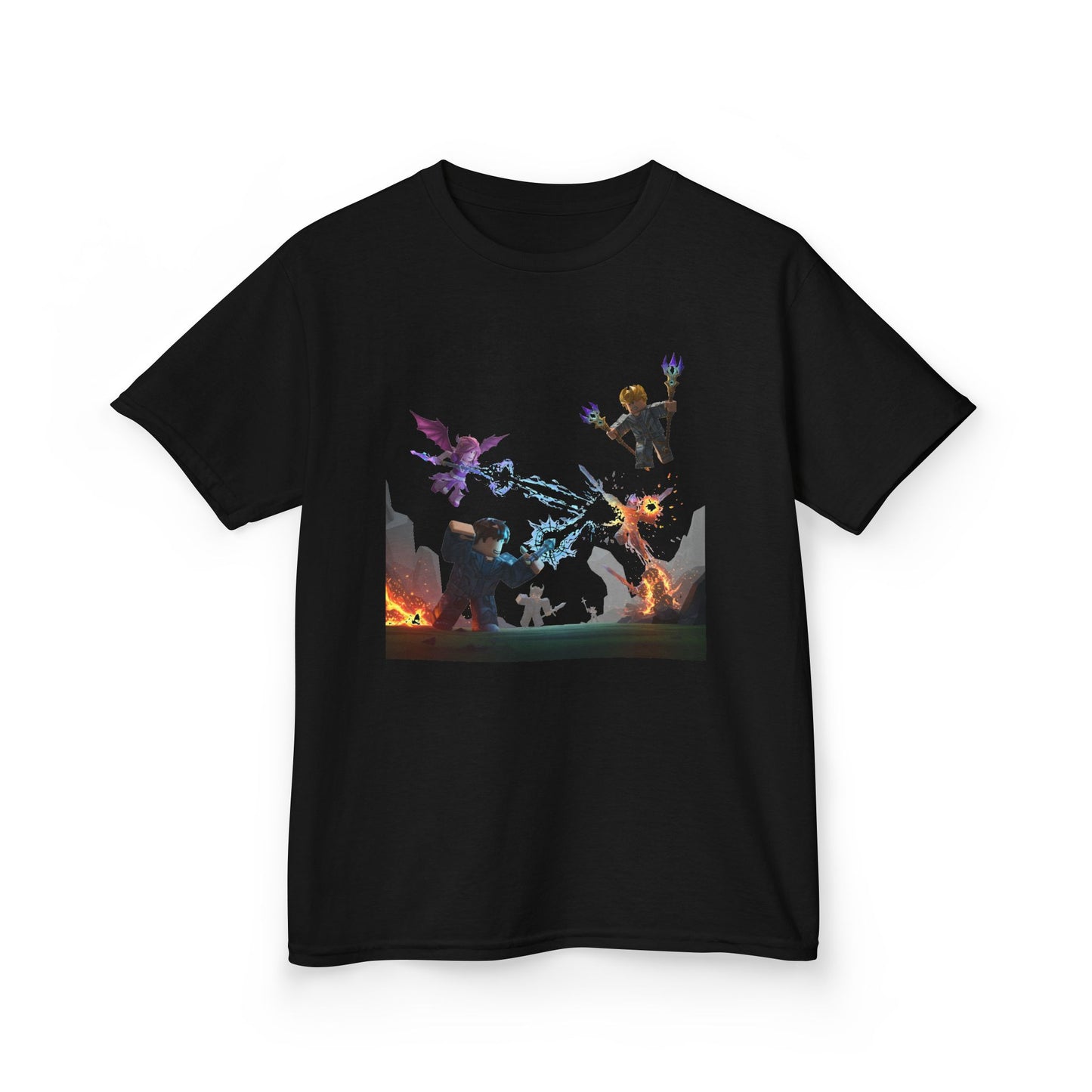 Kids' Voxel Adventure Heavy Cotton Tee - Unique Style #93
