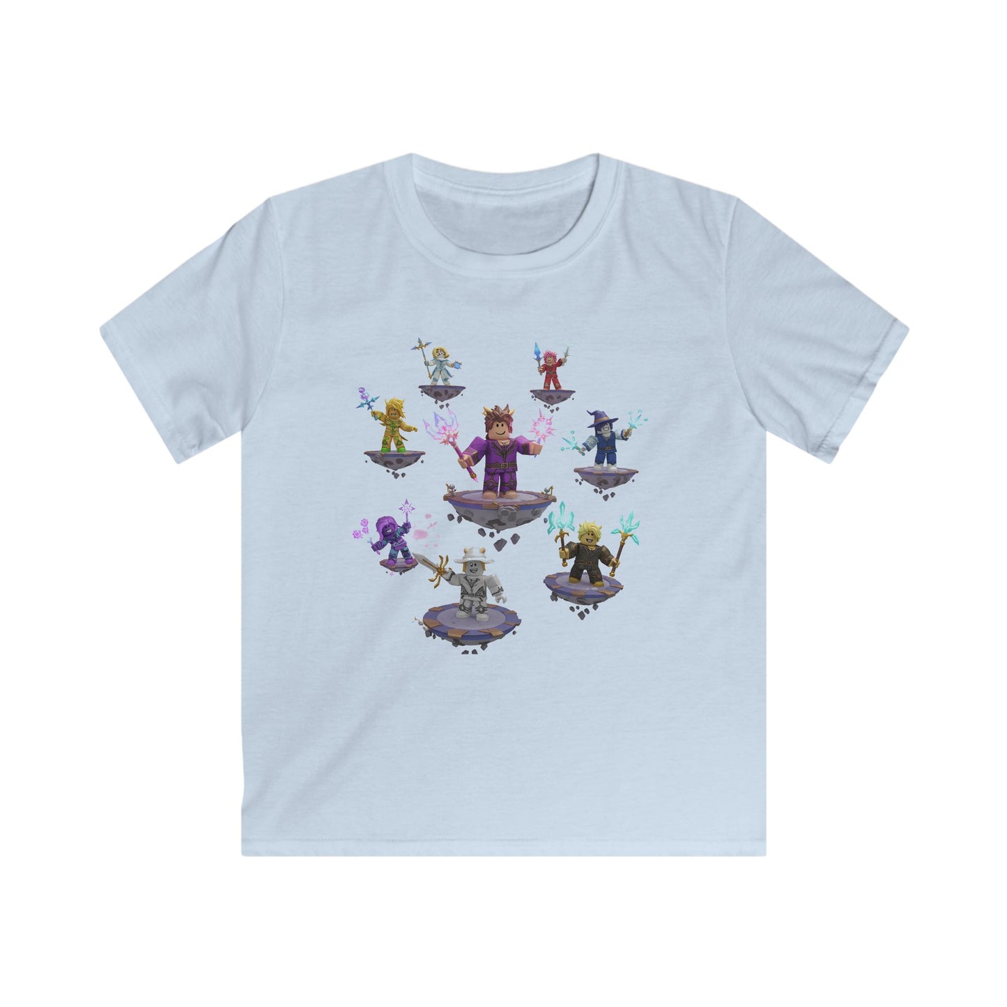 Pixel Pals Adventure Kids Tee - Voxel Voyage Edition