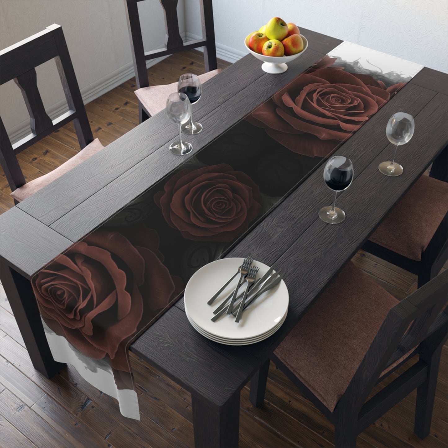 LaCatrina Edge: Vibrant Table Runner