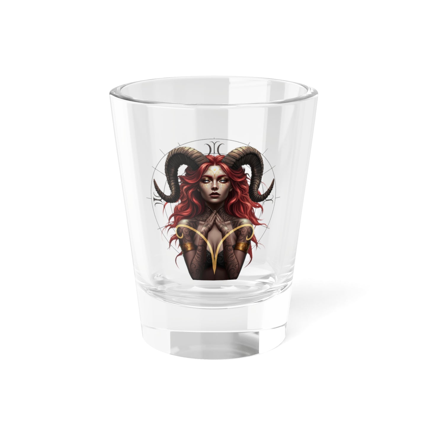 Aries Adventure 1.5oz Shot Glass – Capture the Stars!