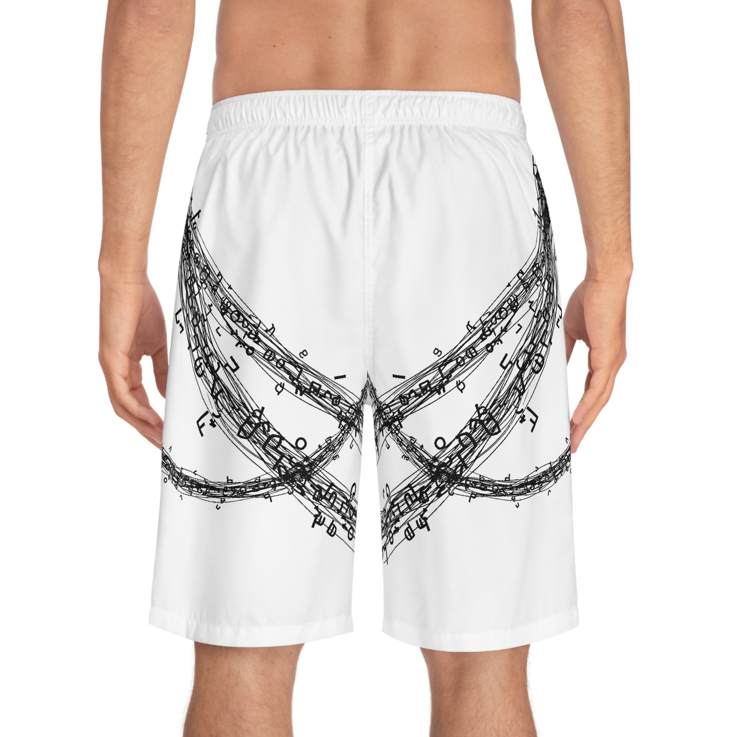 NOTGPT Mobius Glyphs - Board Shorts - All-over Print