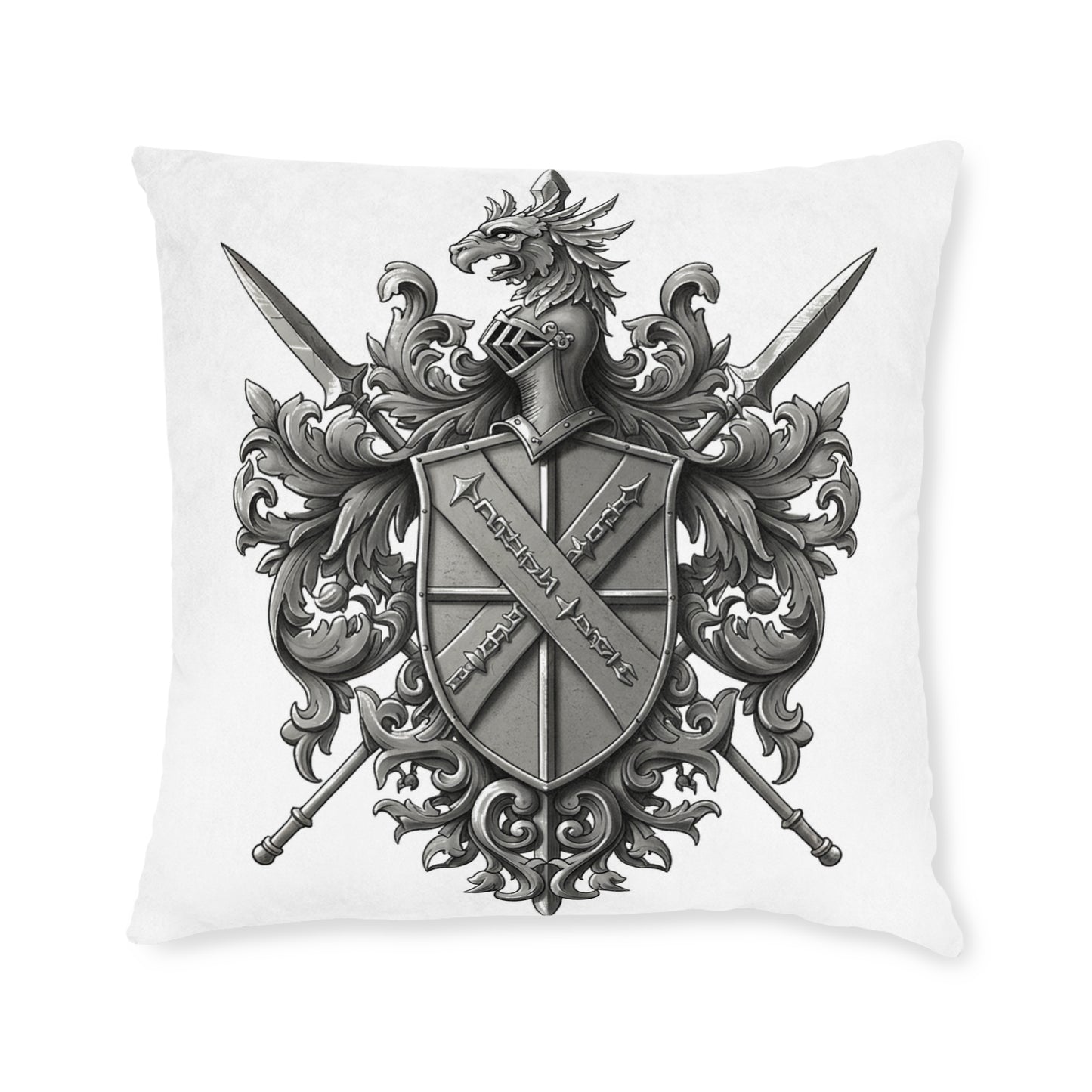Urban Edge: Dual Guild #41 Design Square Pillow